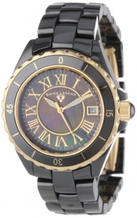 Swiss Legend Women's 20050-BKBGR Karamica Collection Ceramic Watch