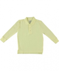 French Toast Unisex L/S Pique Polo (Sizes 2 - 7)