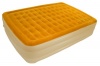 CSA SAB-201 AirCloud SuperbAir Collection Butterscotch/French Vanilla 19 High Full Size Air Bed with Built-In Pump