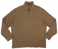 Polo Ralph Lauren Mockneck Halpf Zip Sweater 2XL (Beige)