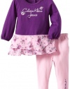 Calvin Klein Baby-Girls Infant Comfort Pink Tunic With Leggings