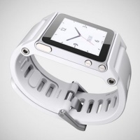 TikTok Multi-Touch Watch Band - iPod nano 6g - White