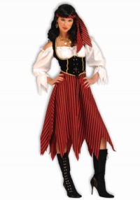 Classy Pirate Maiden Costume (sword, wig, boots, necklace not included)