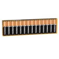 Duracell 80226938 CopperTop Alkaline-Manganese Dioxide Battery with Duralock Power Preserve Technology, AA Size, 1.5V, (Pack of 14)