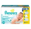 Pampers Sensitive Wipes 12x Box with Tub 768 Count