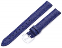 Hadley-Roma Women's LSL725RM 120 12-mm Navy Java Lizard Grain Watch Strap