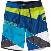 Quiksilver - Boys Beach Day Kd Boardshorts, Size: 7/Large, Color: Retro Yellow