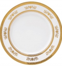 Philippe Deshoulieres Orsay Powder White Dinner Plate - 10.5