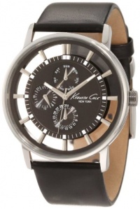 Kenneth Cole New York Men's KC1853 Transparency Multi-Function Grey Dial Watch