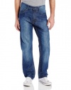 Southpole Men's Sand Blast Washed Denim In Regular Straight Fit