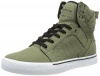 Supra - Mens Skytop High Top Shoes, Size: 11 D(M) US Mens, Color: Olive/Black-White