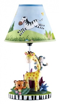 Teamson Kids Boys Table Lamp - Sunny Safari Room Collection