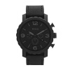 Fossil Nate Chronograph Black Ion-plated Mens Watch JR1354