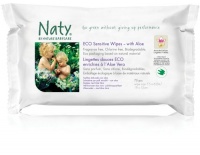 Nature Babycare Eco-Sensitive Wipes with Aloe, Fragrance Free, 70-Count Pack (pack of 10). (Packaging may vary)