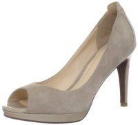 Cole Haan Women's Chelsea Open-Toe Pump,Maple Patent,10 B US