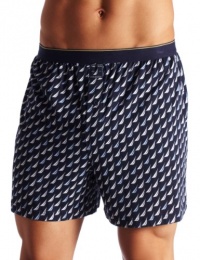 Nautica Men's J-Class Logo Printed Boxer