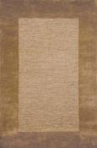 Liora Manne Madrid Border Rug, 9 by 12-Feet, Brown