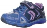 Geox Cmagica12 Lighted Sneaker (Toddler/Little Kid/Big Kid),Navy/Sky,31 EU(13 M US Little Kid)